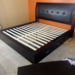 King Size Slat Bedroom Set