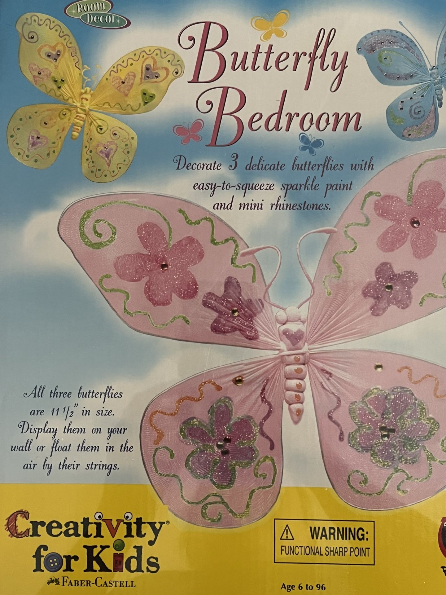 GREAT DEAL - BRAND NEW - Butterfly Decor Craft Kit