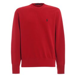 New Polo Ralph Lauren Red Fleece Crewneck Sweatshirt, Size XXL 