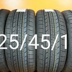 4 New Tires For Sale 225/45/19 We Service Motorcycle Tires