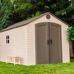 8 ft. x 12.5 ft. Resin Outdoor Storage Shed