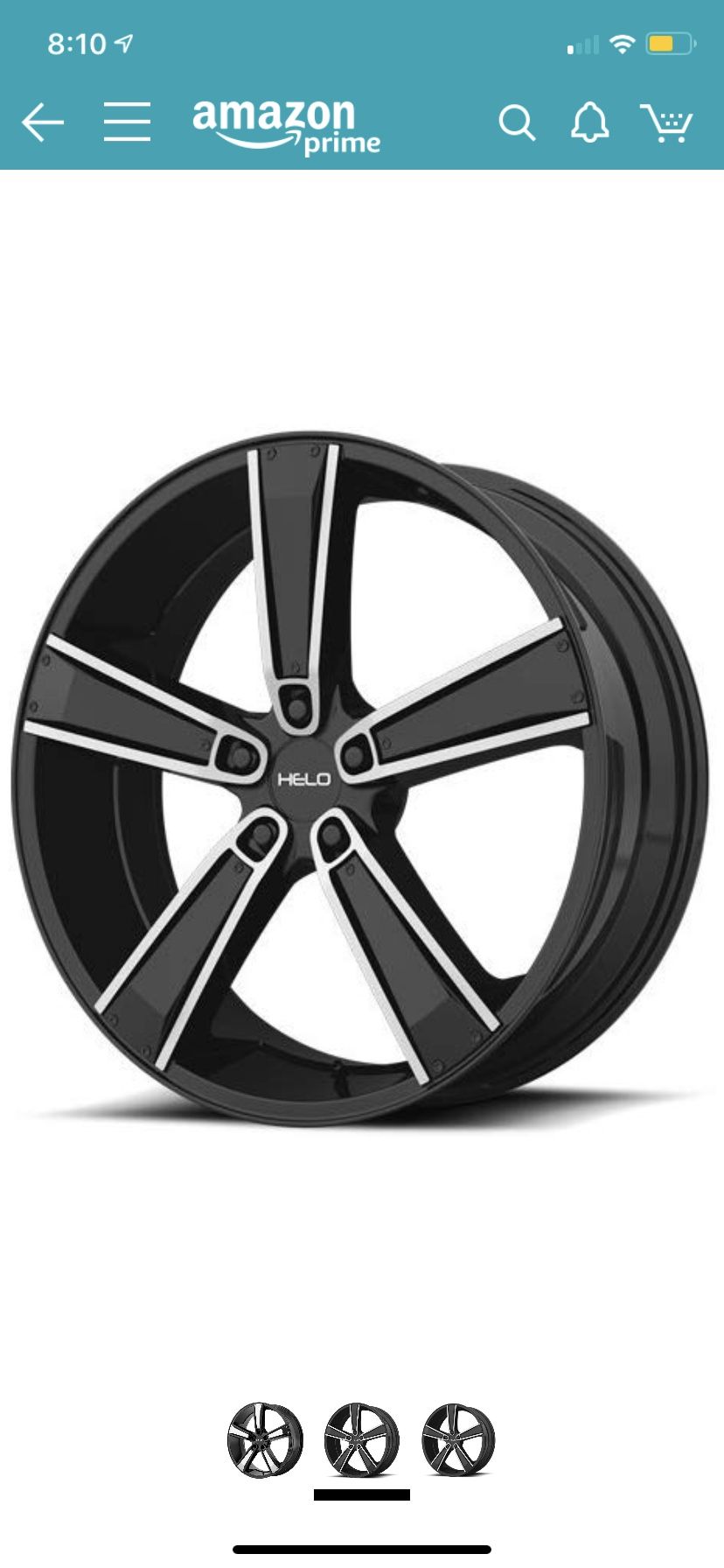 Helo HE899 17inch wheels/rims (full set)