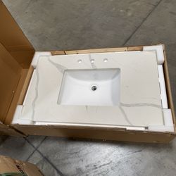 36” Countertop Only For Bathroom Vanity 