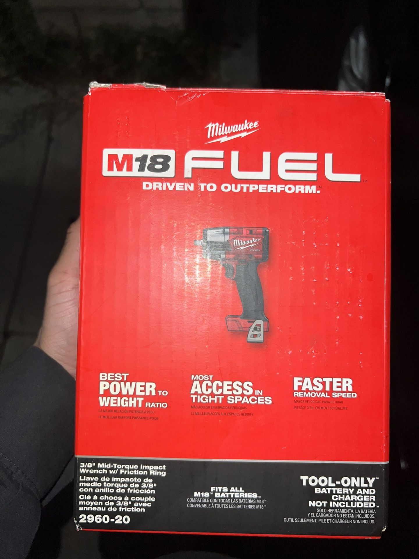 3/8 Mid Torque Milwaukee M18 