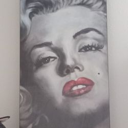 Marilyn Monroe Huge Canvas Heavy