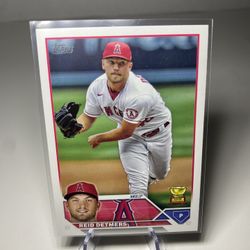 Reid Detmers 2023 TOPPS SERIES 2 ALL-STAR ROOKIE CUP CARD #645 ANGELS