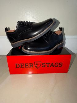 Deer Stags Zander Boys Dress Shoes Size 1.5 Little Kid NEW