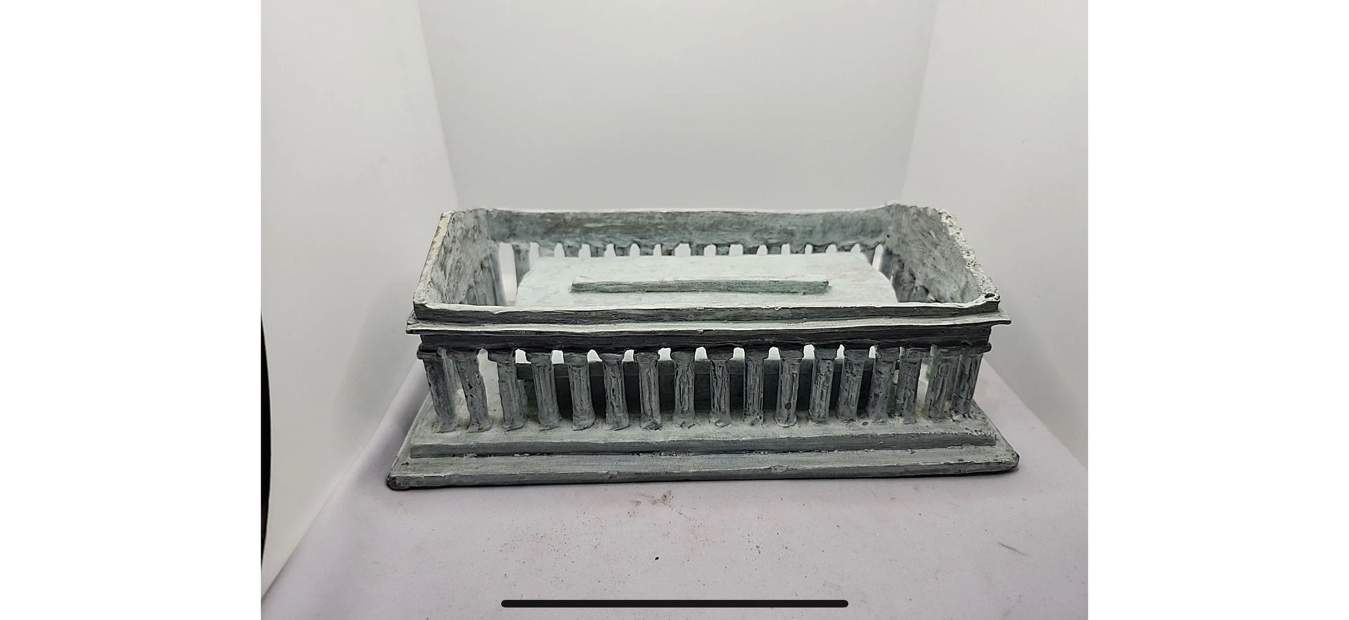 Metal Acropolis Parthenon Temple Symbol democracy Goddess Athena Ancient Greece