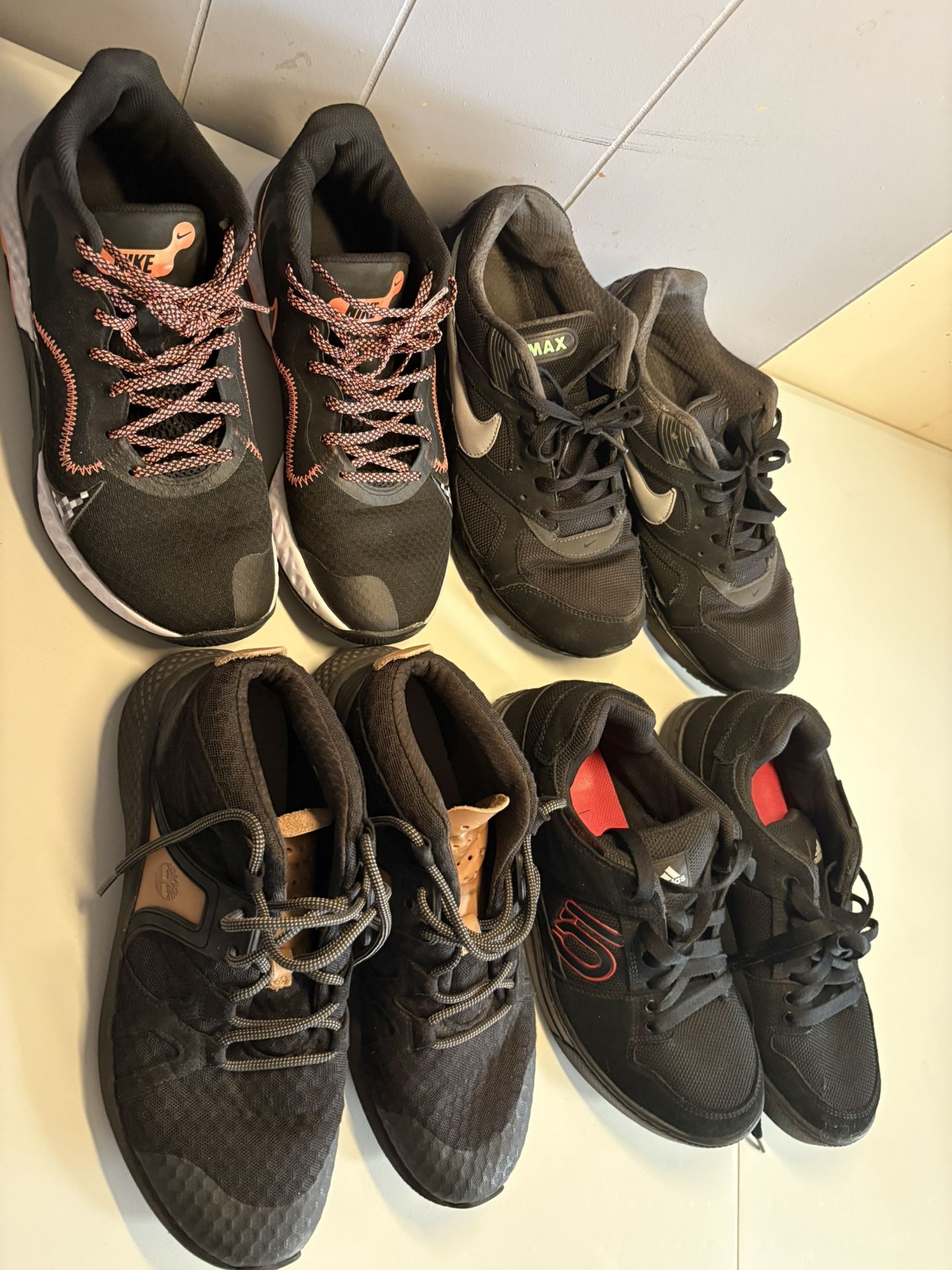 4 SHOES Only 49 $, Nike, Adidas, Timberland!