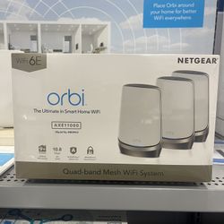 Netgear Orbi WiFi 6E System