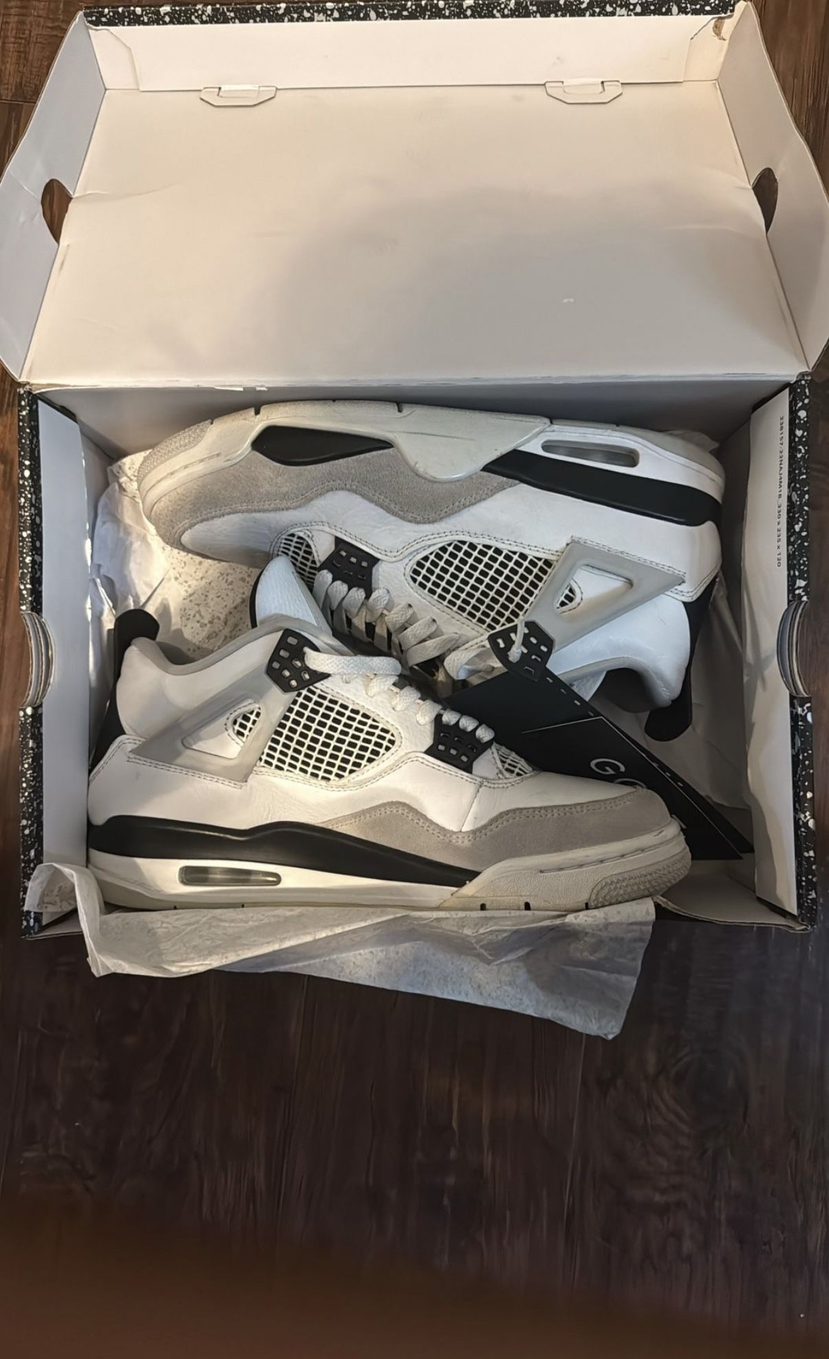 Jordan 4 military blacks