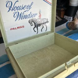 Old plastic cigar box