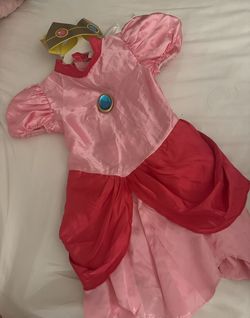 Princess Peach Little Girl Costume Size Small