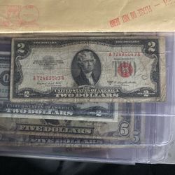 1953B $2 Bill Red Seal