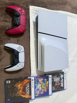 Play 5 con dos controles con 6 juegos en cd