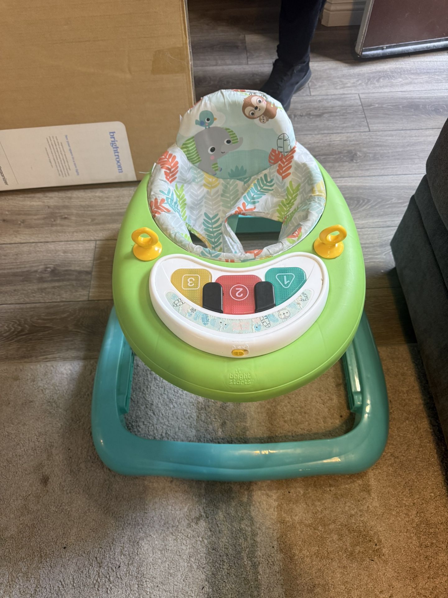 Bright stars baby walker
