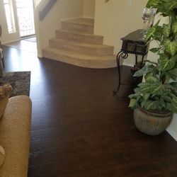 Laminate floor and tile work