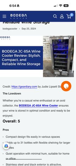 Bodega Wine Cooler