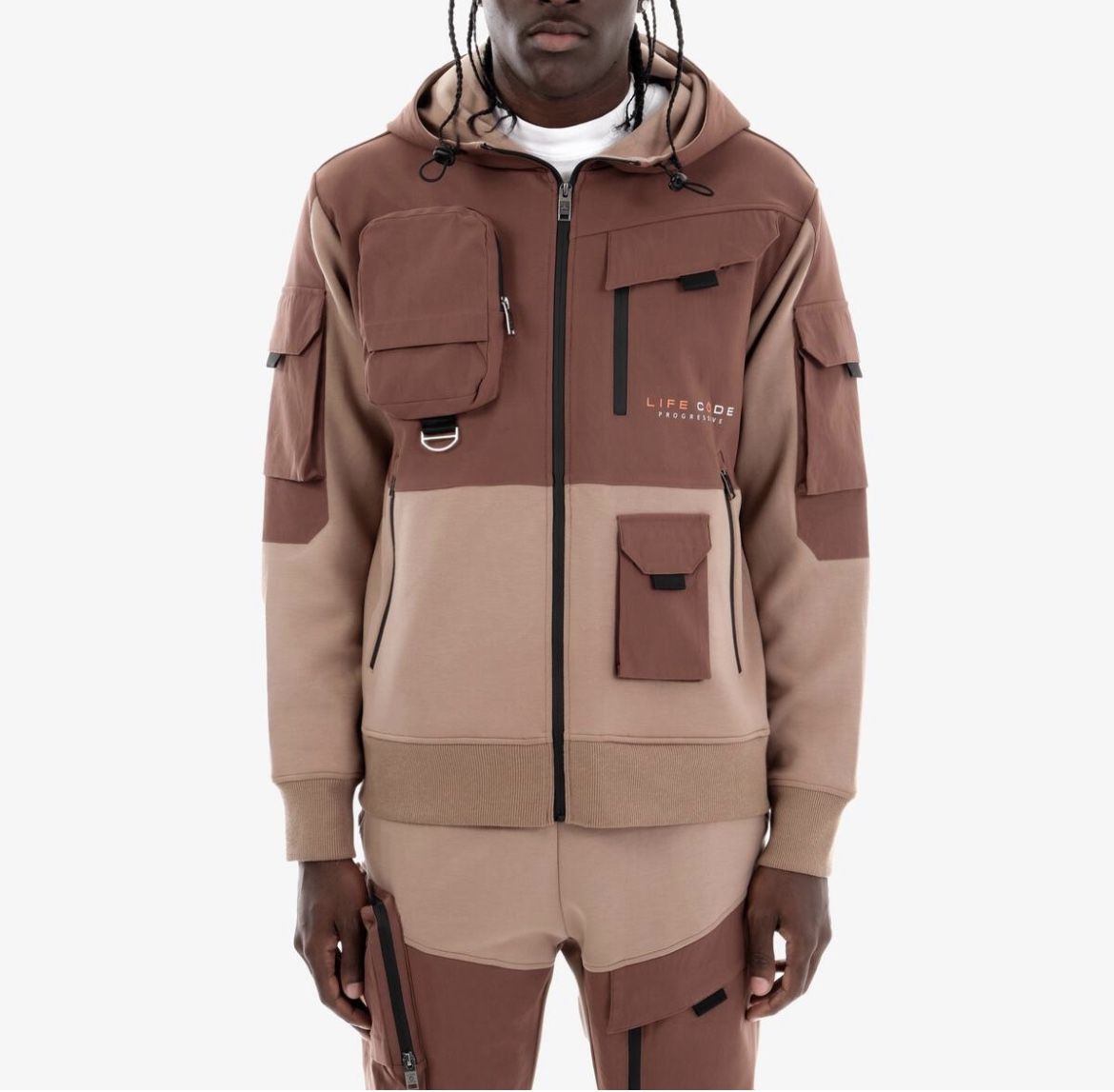 Lifecode hoodie zip up sweatshirt