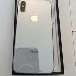 Iphone X Silver 64GB ANY CARRIER