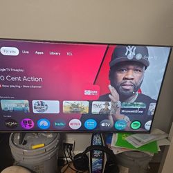 TCL - 43" Class Q6-Series 4K UHD HDR QLED Smart Google TV (2024)