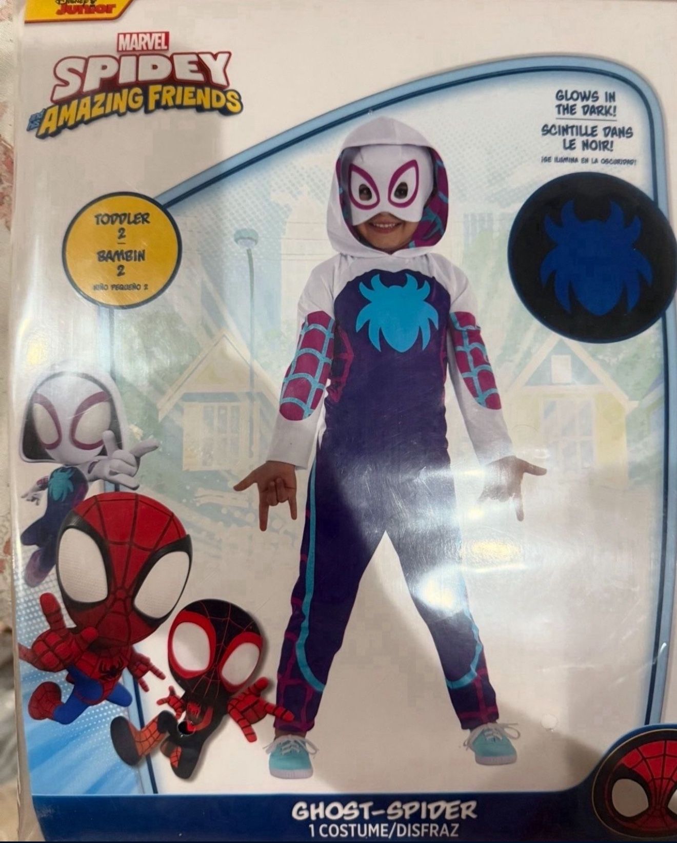 Halloween Costume Spidey Marvel Size 2 $10