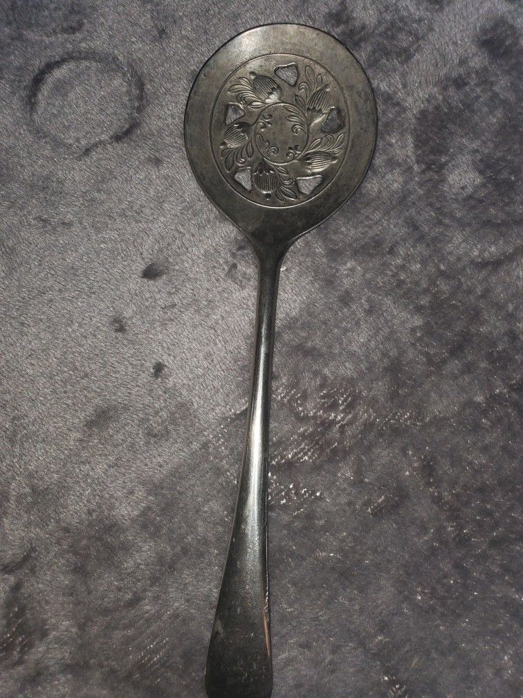 Silver Plated Spoon Italy 