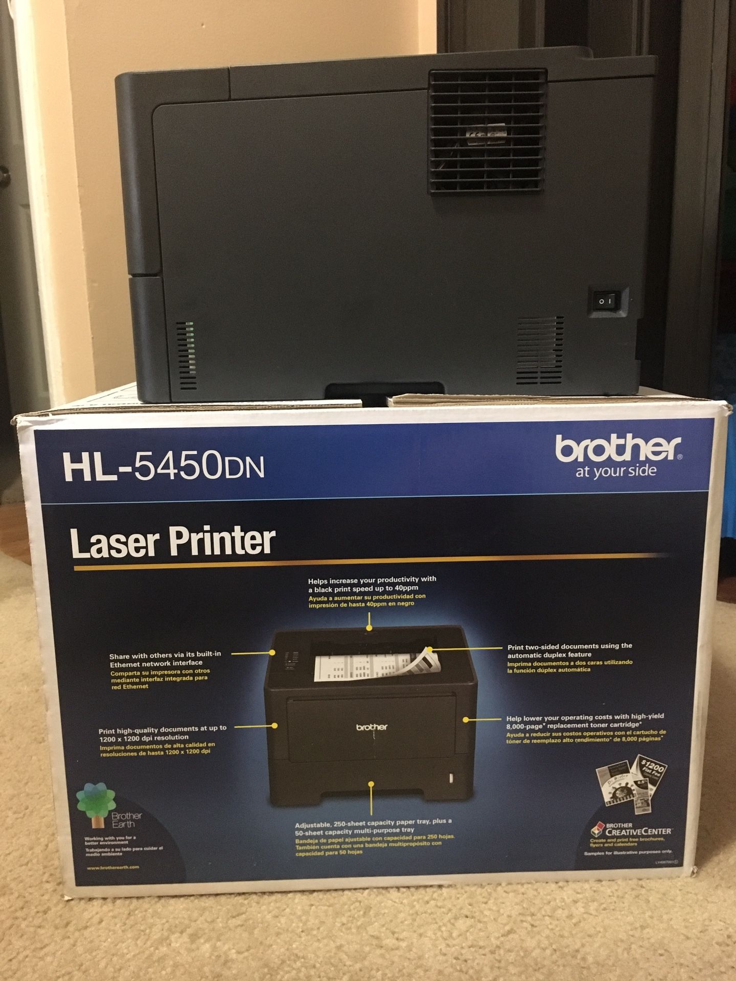 SALE!!! Brother HL-5450DN Laser Printer-Scanner