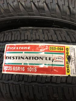 Firestone Destination LE P235/65R16 Tires