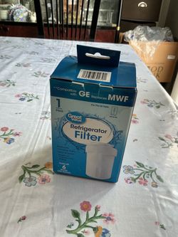 Great Value Refrigerator Water Filter GE MWF Compatible