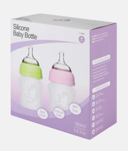 5.5 fl OZ  BABY bottle 2 pack