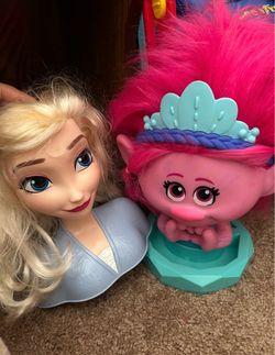Head Do hair Elsa Poppy Trolls