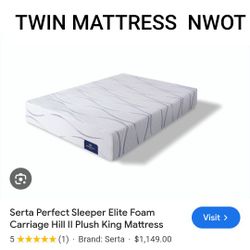 NWOT Serta Perfect Sleeper Elite Foam Carriage Hill II Mattress

