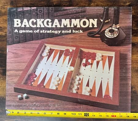 Vintage Backgammon Game just $5