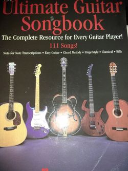 Guitar lessons book