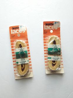 Vintage Leather Laces