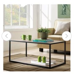 Altra End Table (new) - Sonoma Oak Wood Grain Finish & Gunmetal Frame