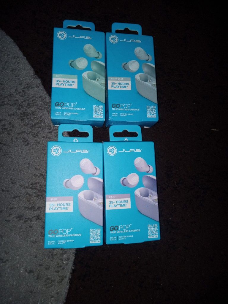 JLAB GO POP TRUE WIRELESS EARBUDS