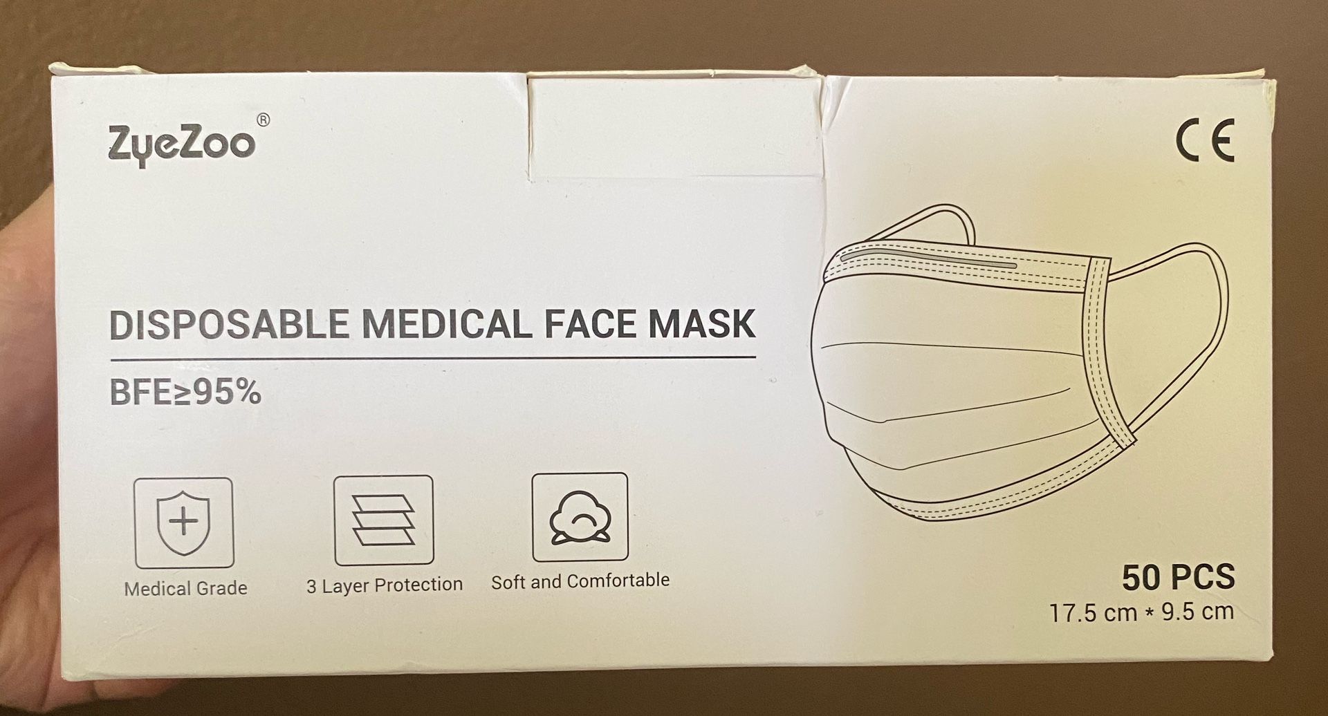 Brand New Box 50 count Face Masks