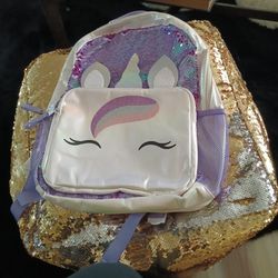 Sparkly Unicorn Backpack 