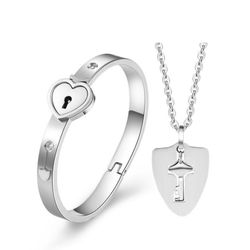 Valentine’s Day Lock & Key bracelets