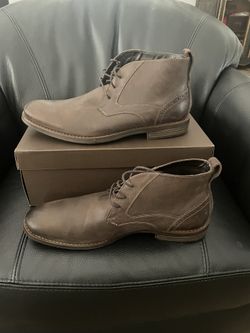 Rockport Mens Leather Chukka Boots, Like New, Size 12
