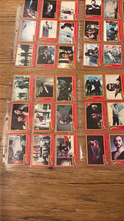 1980 Superman cards