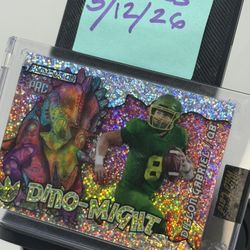 2023 Wild Card Alumination Dino-Might Dillon Gabriel 23/50 Oregon ducks