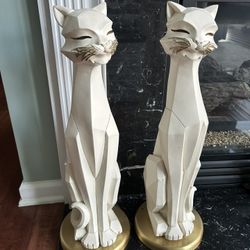 Ornamental Cat Statues