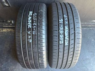 205-55-16 Atlander  XSP Used Tire Pair $100 Free Mounting And Balancing