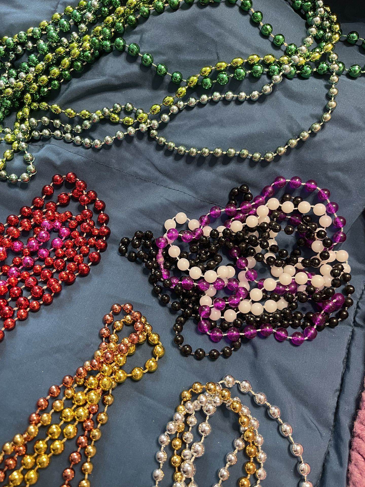 Multi-colored Beads With Free Additional
