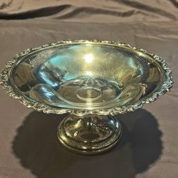 Antique Silverplate Compote