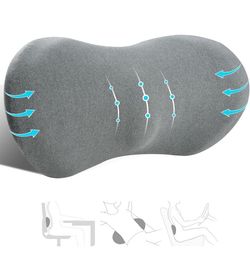 Lumbar Support Memory Foam Back Cushion