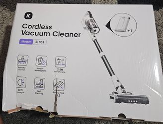 KL003 Cordless Vacuum Cleaner with 2 Batteries